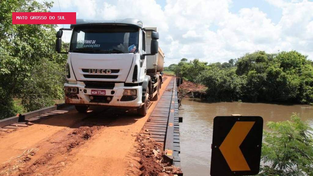 Ponte que liga Campo Grande a Nova Alvorada será construída por R$ 5,62 milhões
