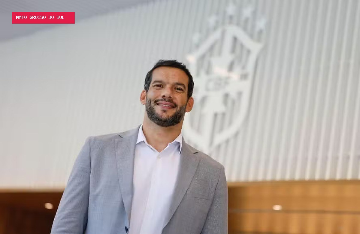 Presidente da CBF, Samir Xaud, cumpre agenda em Campo Grande em Setembro