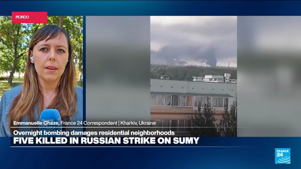 Ukraine drone strike on Russian oil-refining city kills 12 people