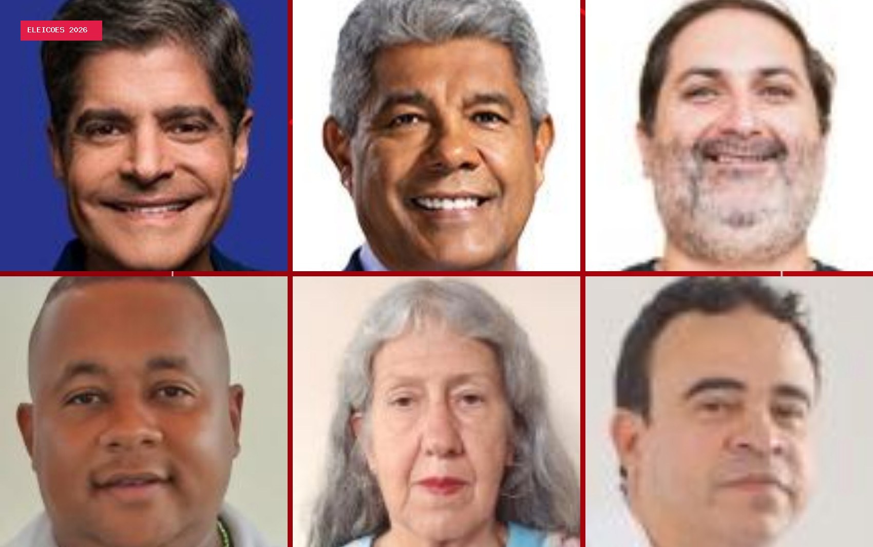 Eleições 2026: como foi o dia dos candidatos ao governo da Bahia neste domingo