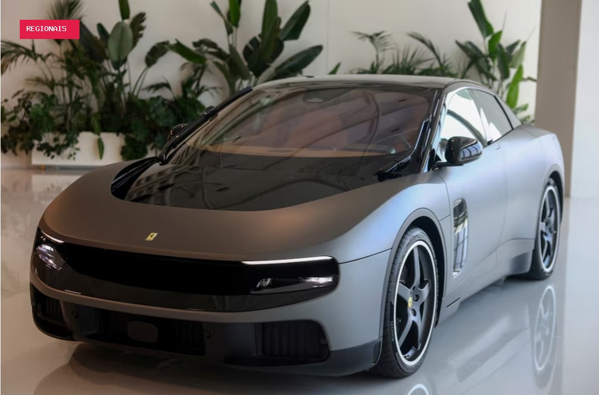 Luce: Ferrari leiloa seu 1º carro elétrico por US$ 40 milhões