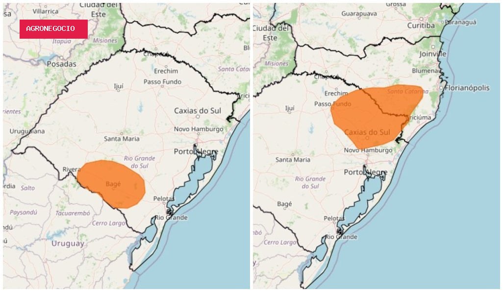 Temperatura de 0°C traz alerta de geada para mais de 160 municípios, incluindo capitais