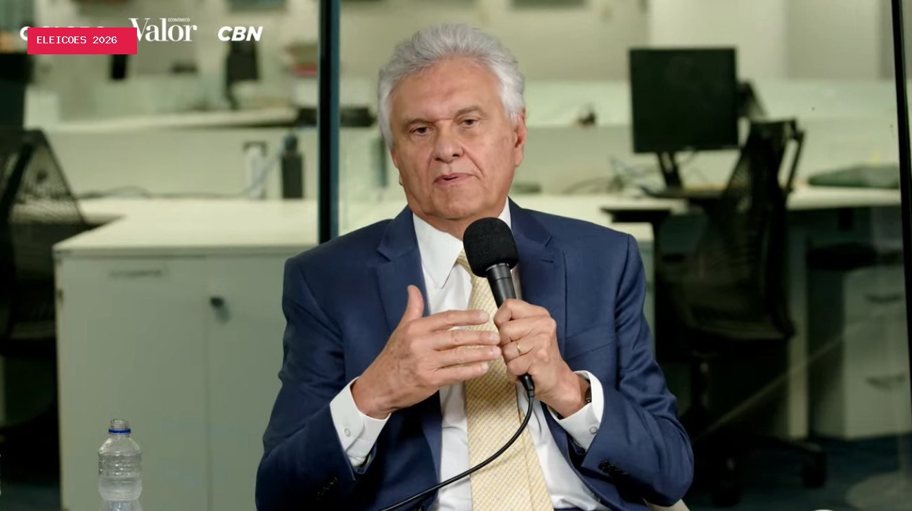 Caiado diz que vai acabar com ‘aprovação automática’ no ensino e chama cobrança por câmeras em policiais de