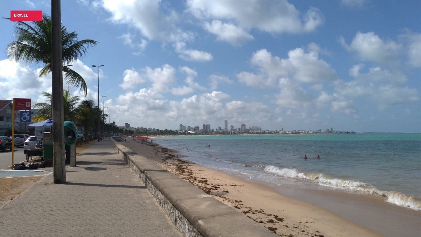 Litoral da Paraíba tem três trechos de praia impróprios para banho