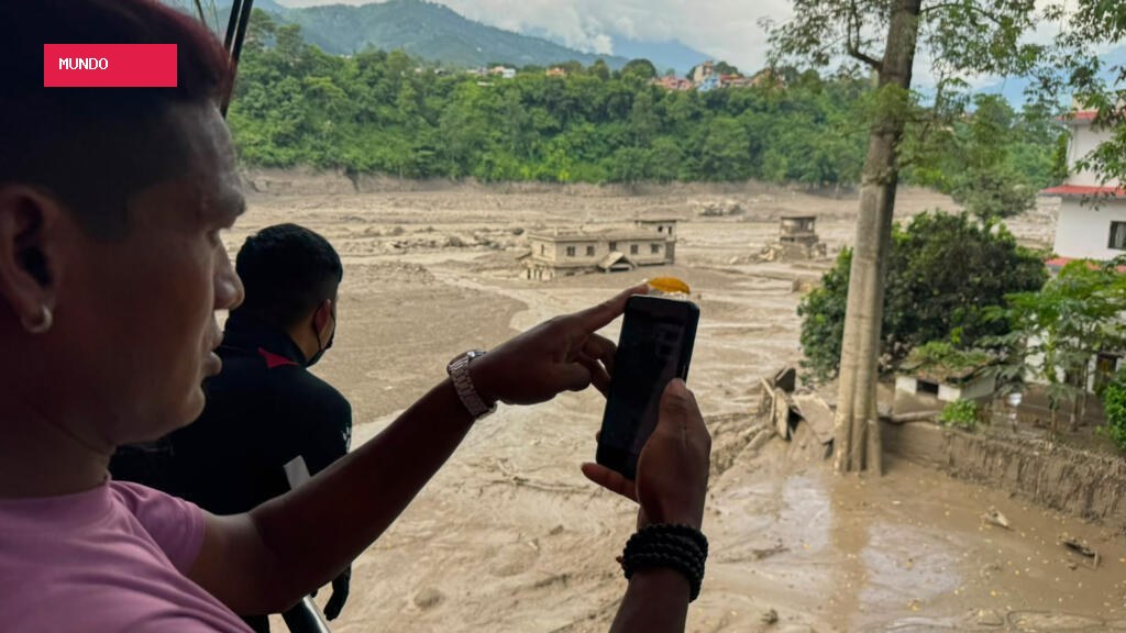 Nepal e Tibete enfrentam devastação após enxurradas; centenas de turistas estão desaparecidos