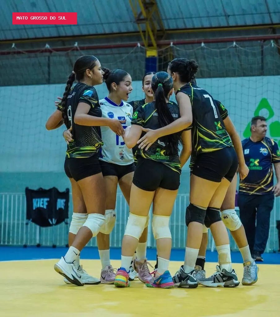 Campo Grande Vôlei avança invicto para a segunda fase do Brasileiro Interclubes Sub-16
