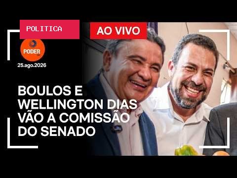 Boulos e Wellington Dias vão a comissão do Senado
