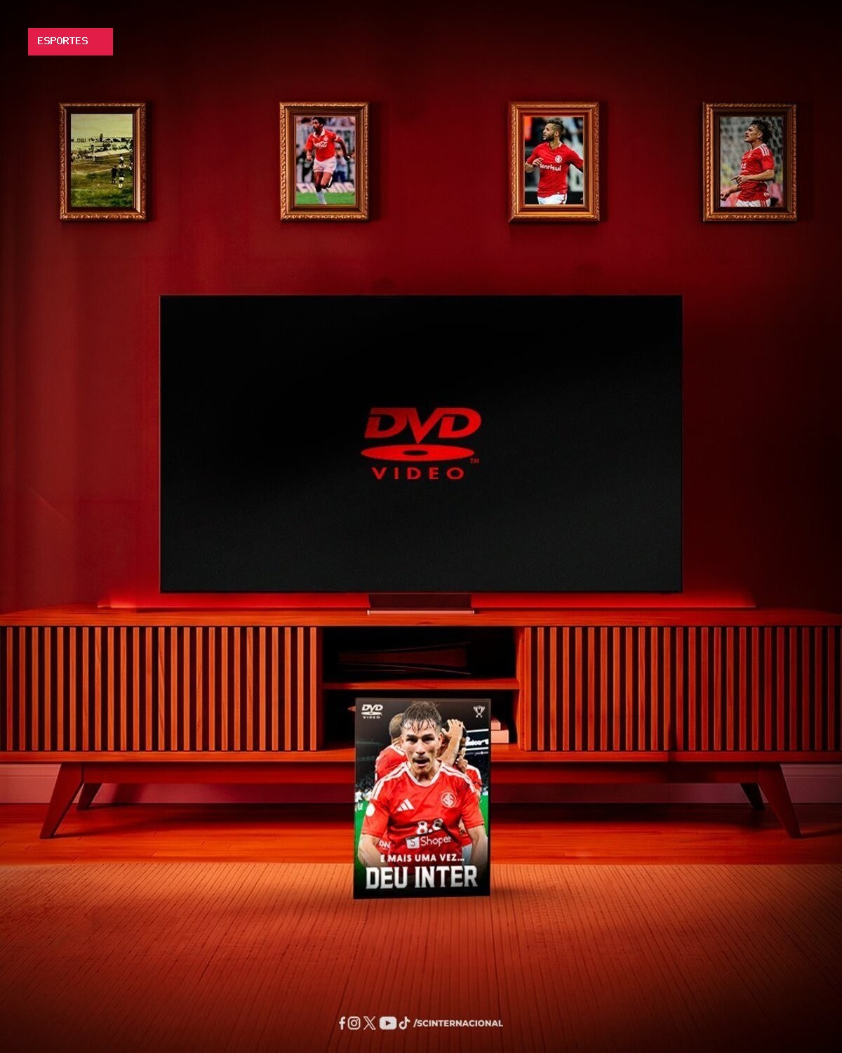 Inter cita DVD e provoca Corinthians com retrospecto de classificações: "Nunca sai de moda"