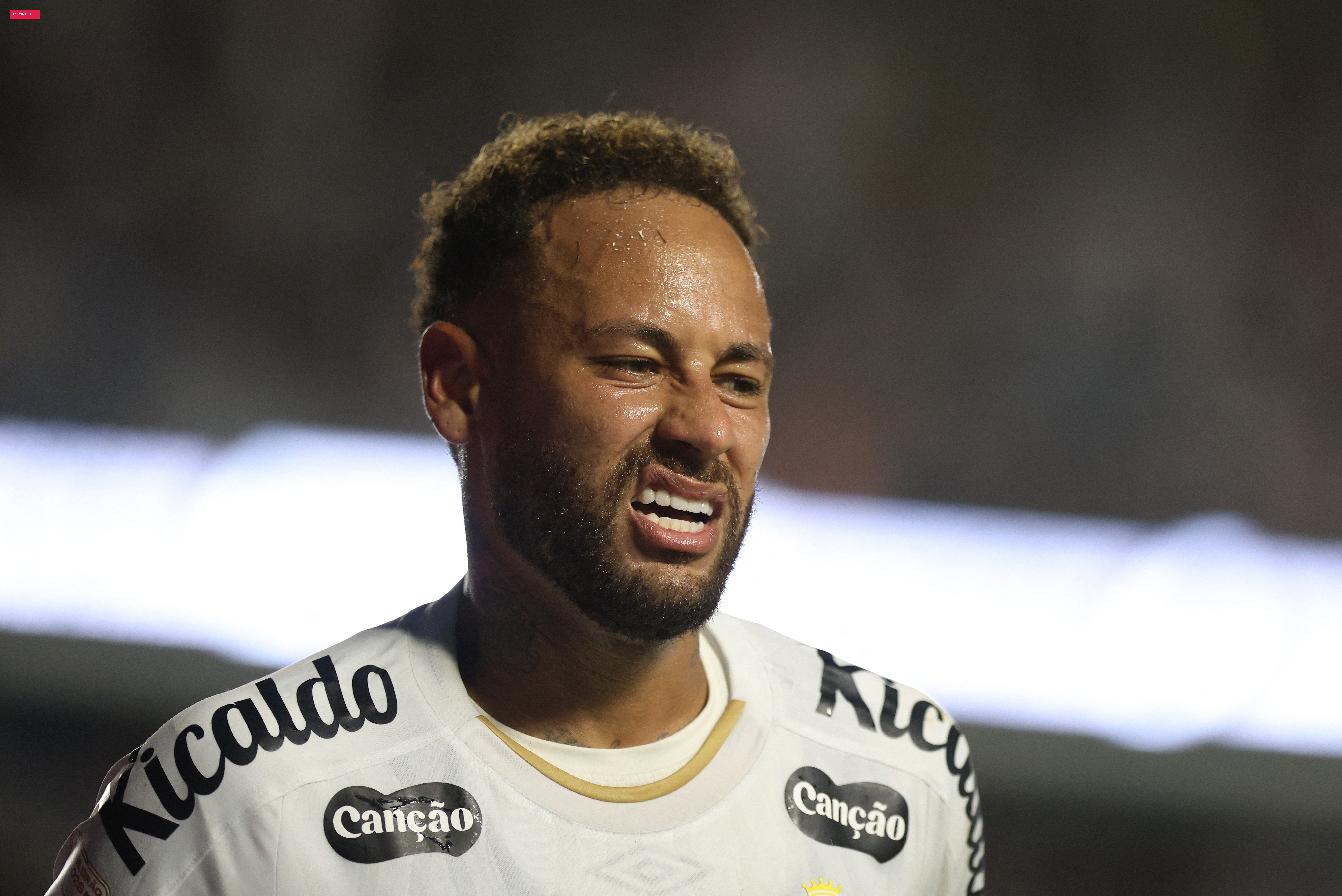 Neymar está fora do clássico entre Palmeiras e Santos