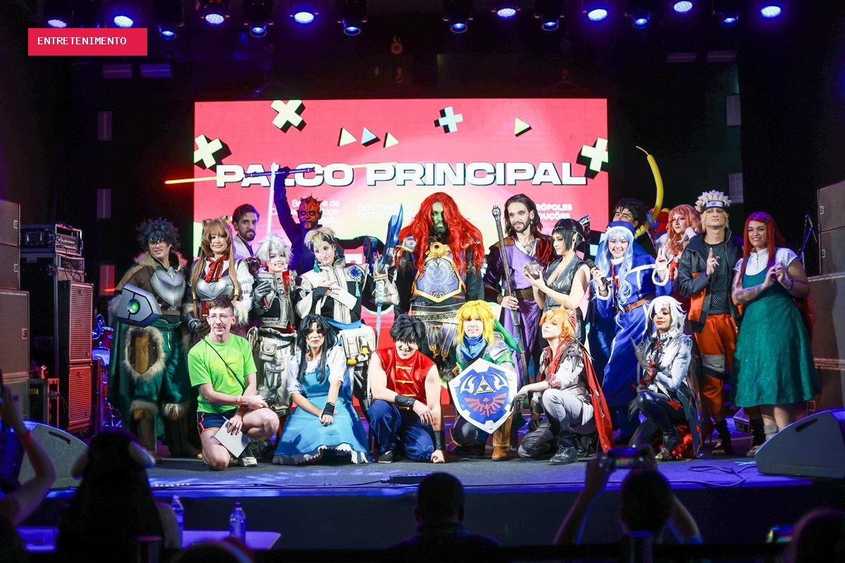 Do cosplay ao speedrun: os destaques do 2º dia do Metrópoles Game Festival