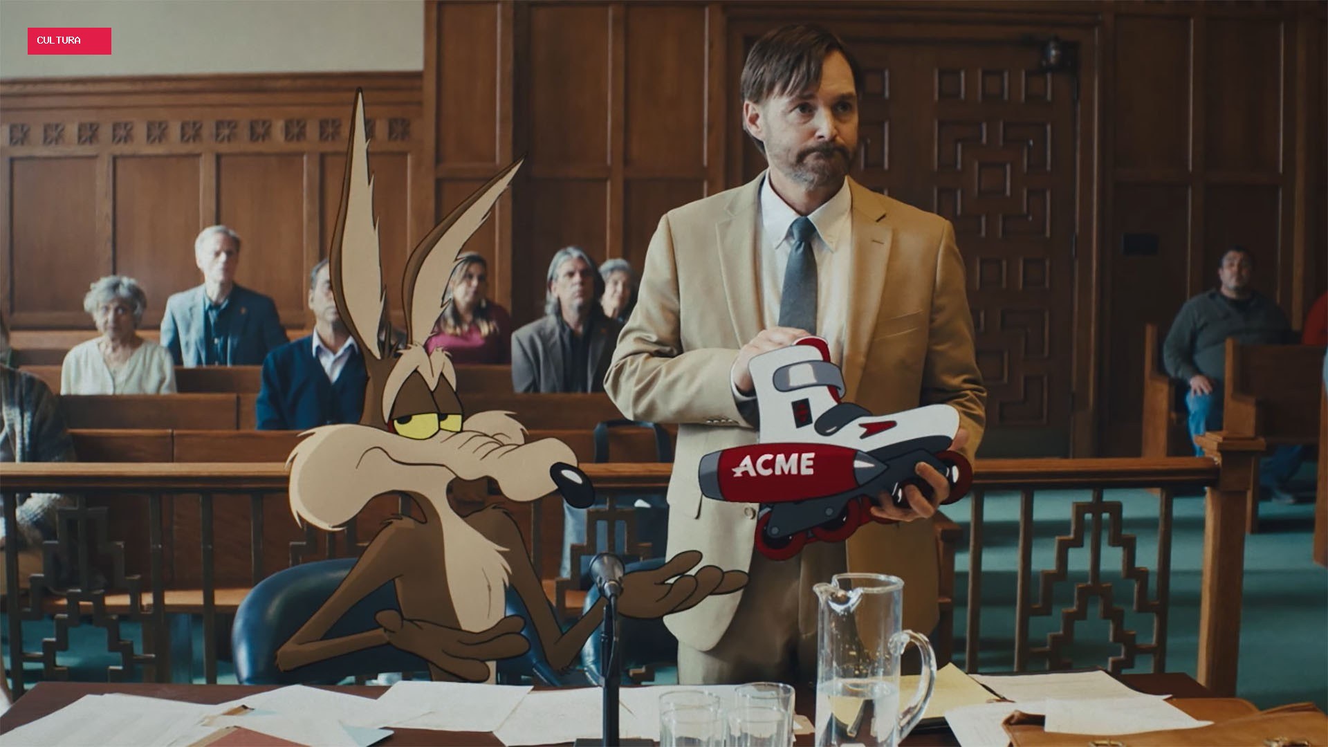 'Coyote vs Acme' traz divertida (e animada) sátira aos filmes de tribunal; g1 já viu