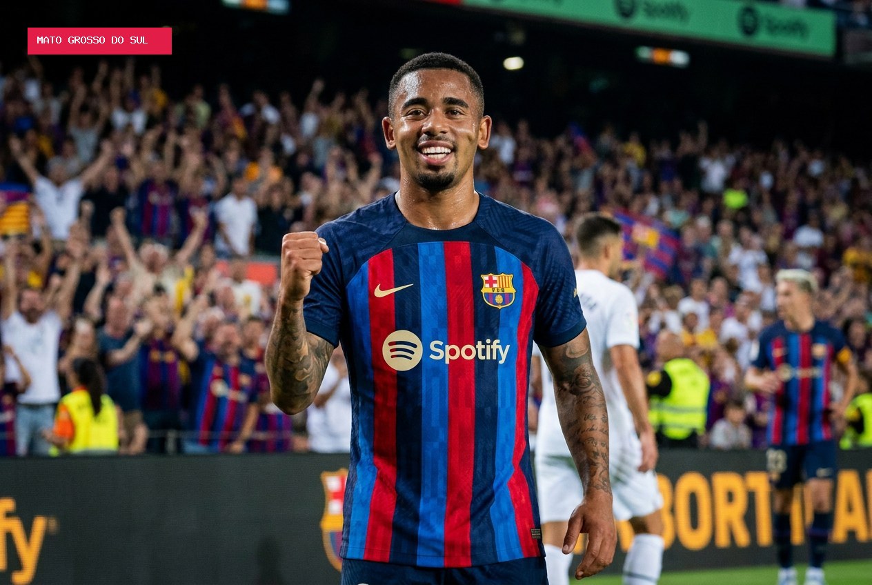 Barcelona avança por Gabriel Jesus em negociação de R$ 60 milhões