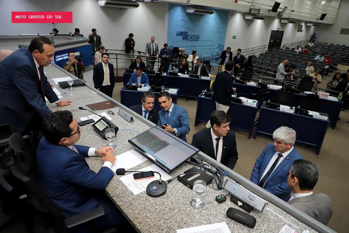 Nova eleição da Mesa Diretora da Câmara de Campo Grande deve ocorrer em outubro