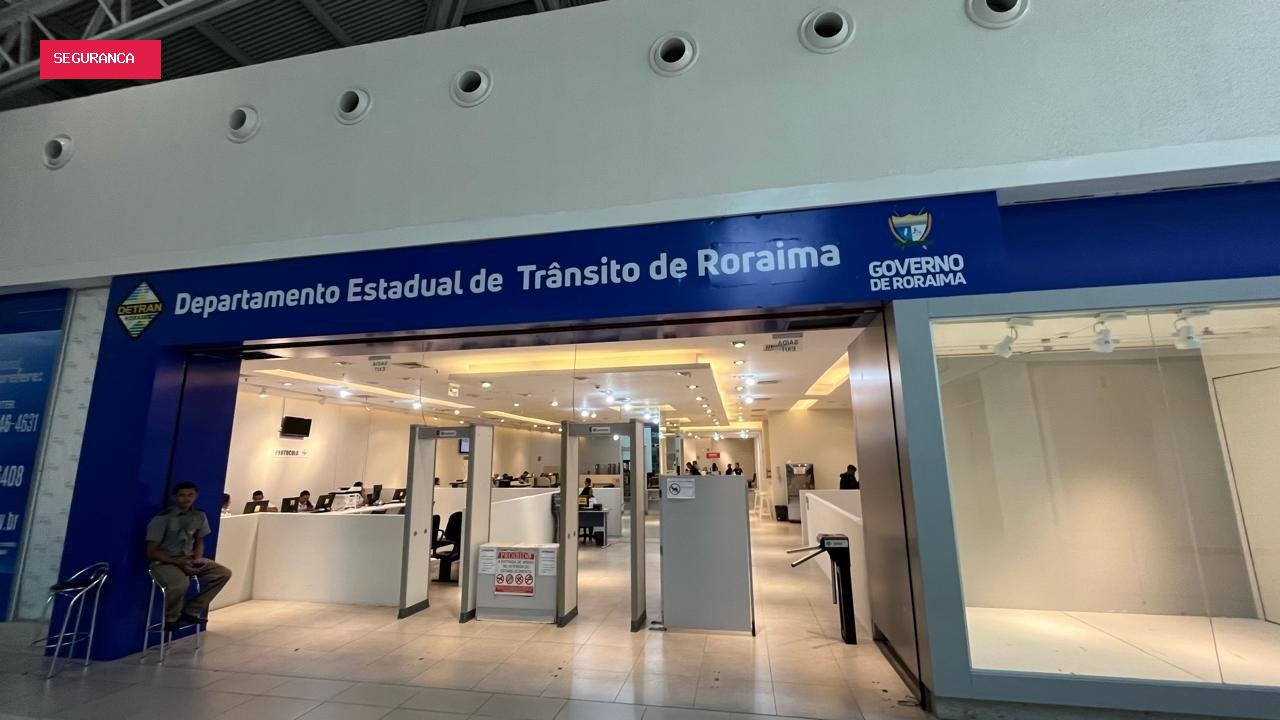 Detran-RR suspende atendimento em unidade do shopping no Caçari para manutenção