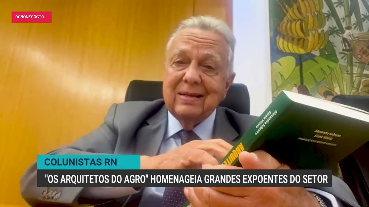 Roberto Rodrigues lança livro que homenageia expoentes do agro brasileiro