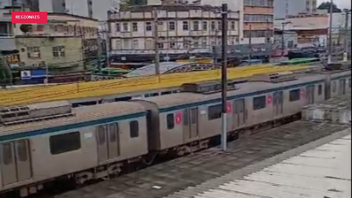 Explosivo é encontrado perto de estação de trem de Parada de Lucas e interrompe parte do ramal Saracuruna