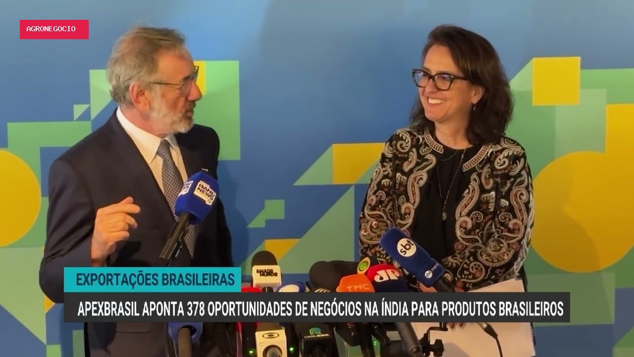 Brasil e Índia firmam acordo para ampliar negócios e investimentos