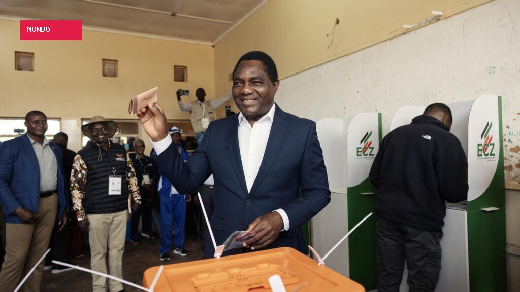 Zambia's president Hichilema wins re-election with big economic promises