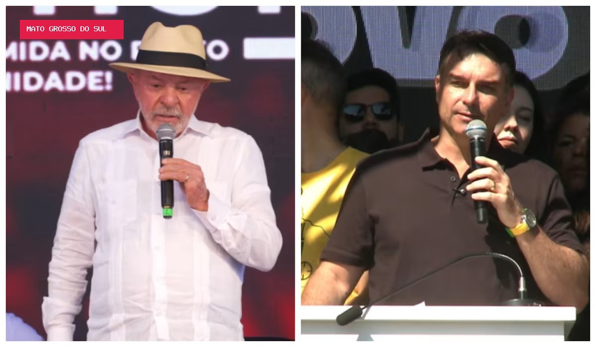 Lula e Flávio Bolsonaro fazem acenos ao eleitorado feminino em agendas em São Paulo