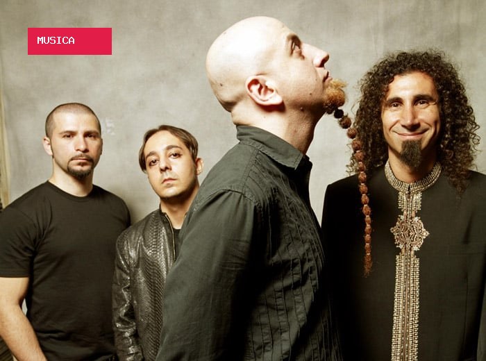 "Aerials", do System of a Down, ultrapassa um bilhão de streams no Spotify