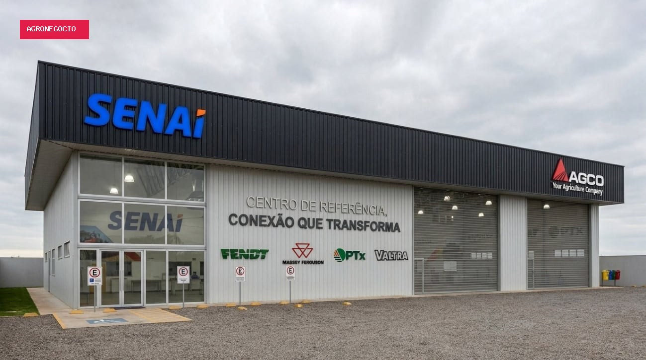 AGCO e Senai abrem centro para capacitar profissionais de máquinas agrícolas