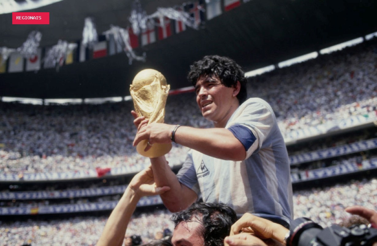 Mão de Deus: bola do gol de Maradona é leiloada por R$ 17,5 milhões