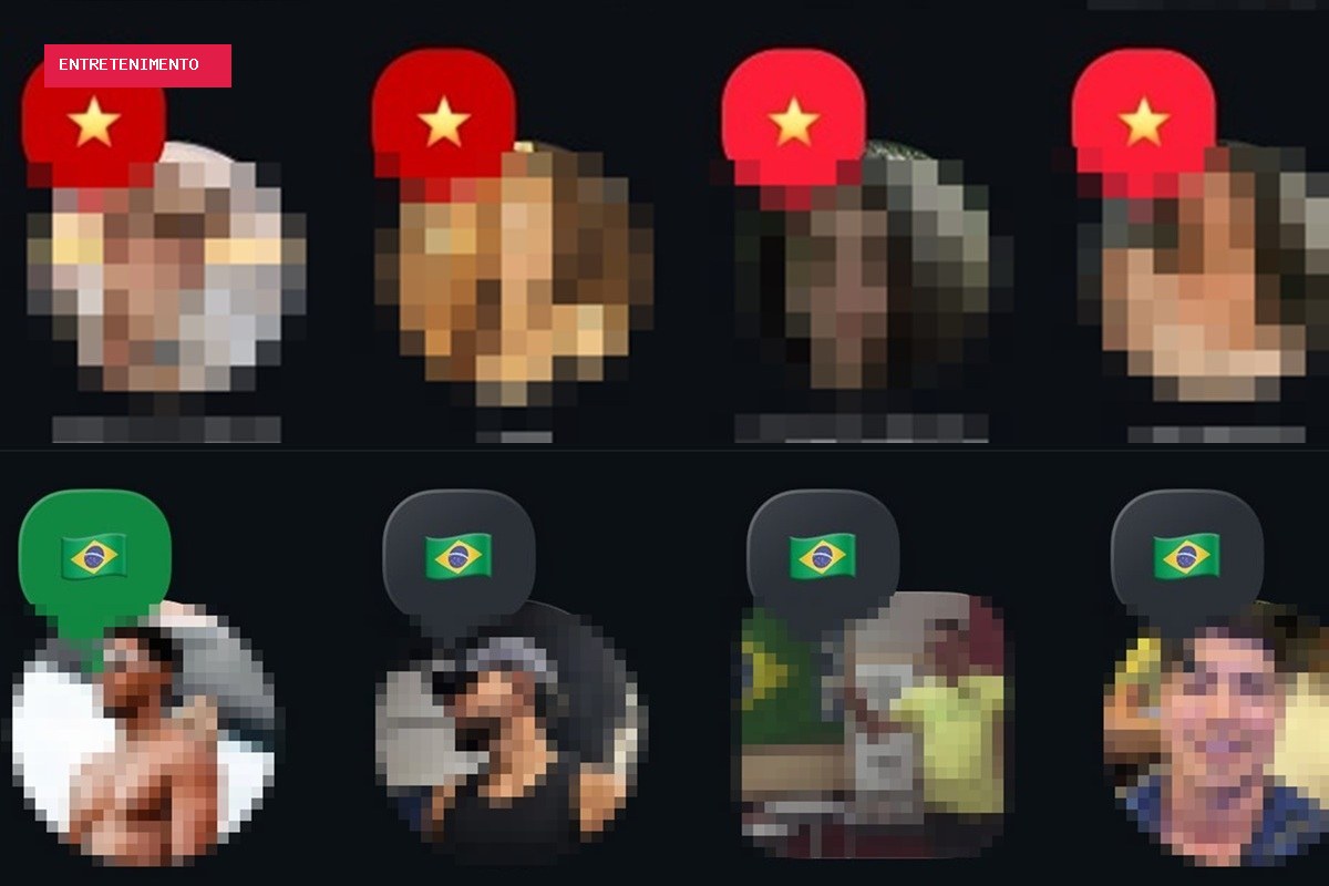 Entenda o que são estrelas vermelhas e bandeira do Brasil no Instagram