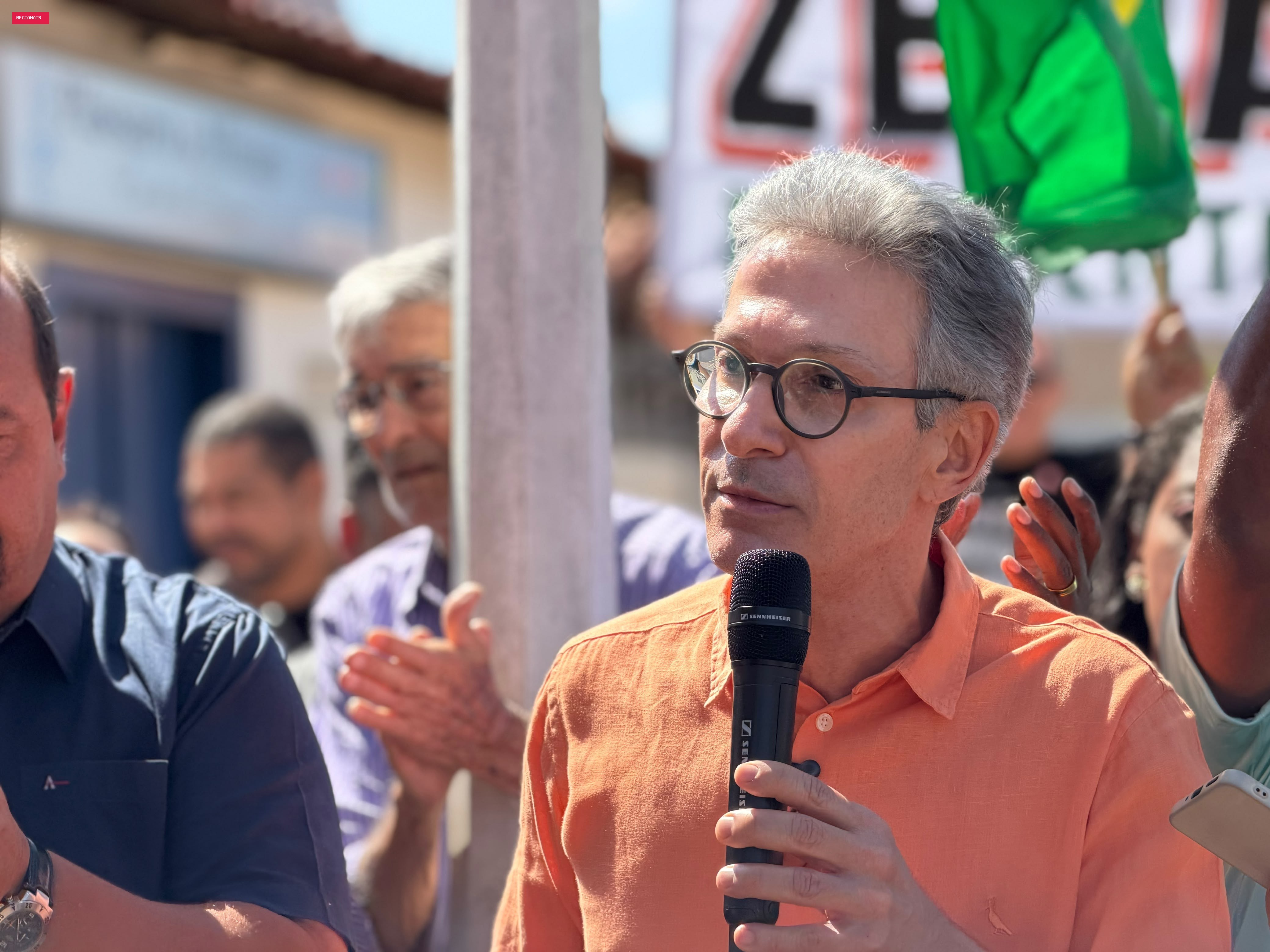 Zema inicia campanha em Montes Claros e defende construir 'superpresídio' e reduzir maioridade penal
