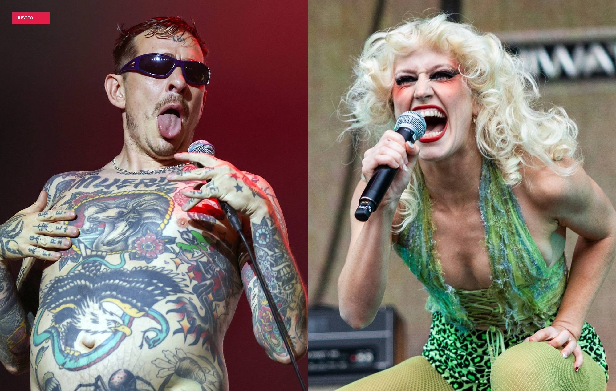 Watch Amyl & The Sniffers’ Amy Taylor join Viagra Boys for John Prine cover ‘In Spite Of Ourselves’ at