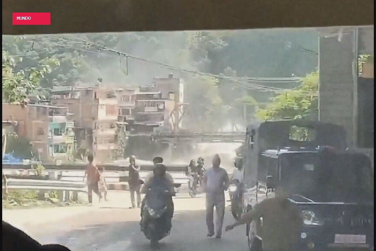 VÍDEO mostra desespero de passageiros de ônibus durante avalanche no Nepal