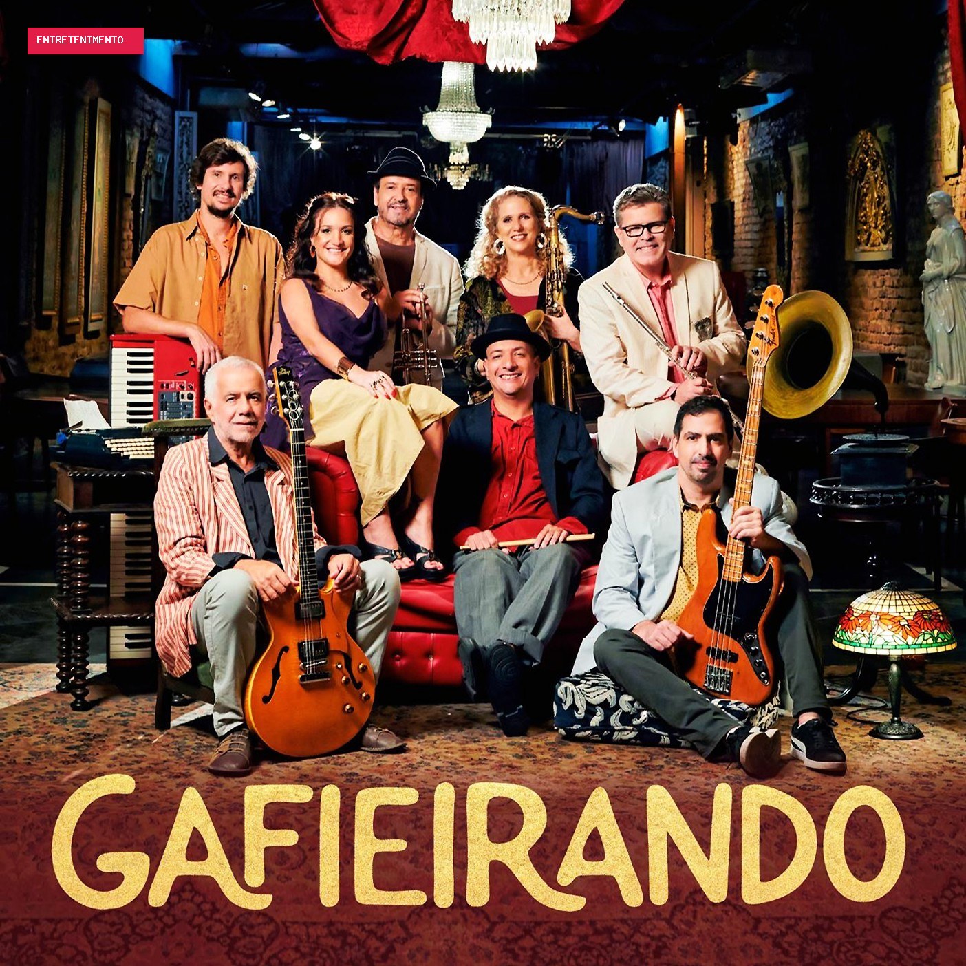 Grupo carioca Gafieirando saúda Paulo Moura e Zé da Velha em álbum que traz a voz de Guinga no 'Bolero de