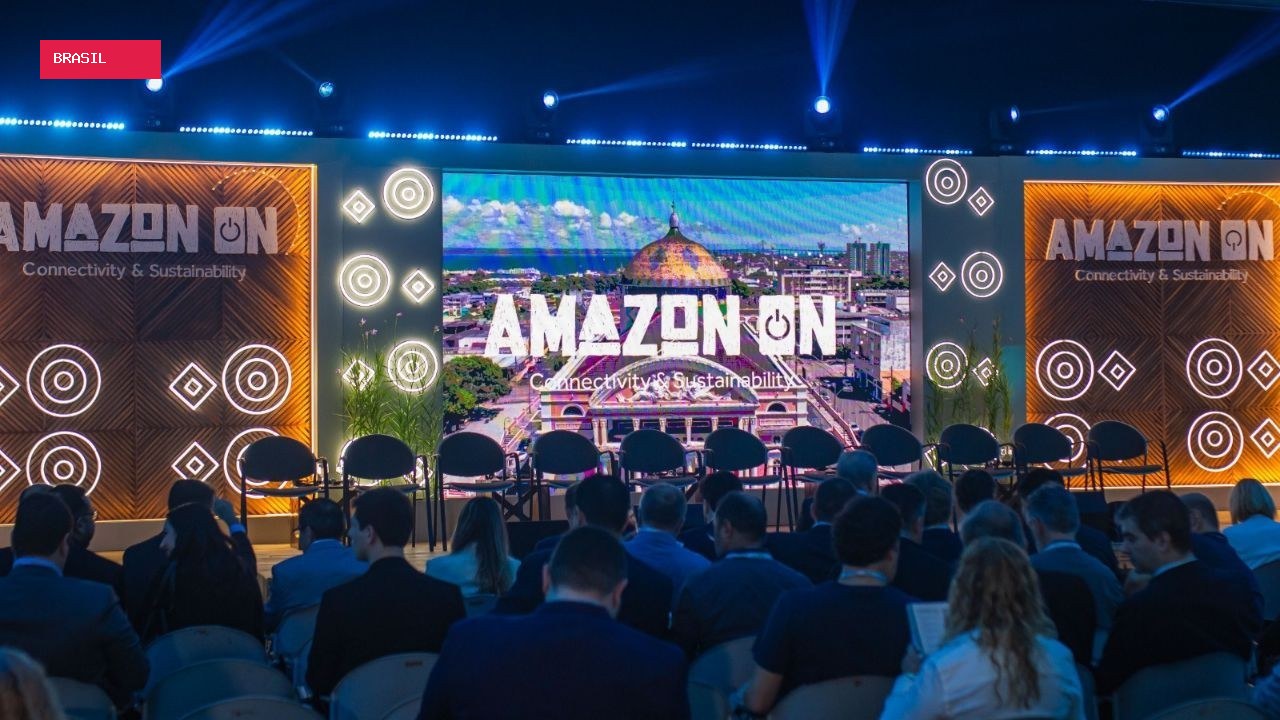 Amazon On 2026 começa nesta quarta em Manaus com debates sobre conectividade e energia na Amazônia