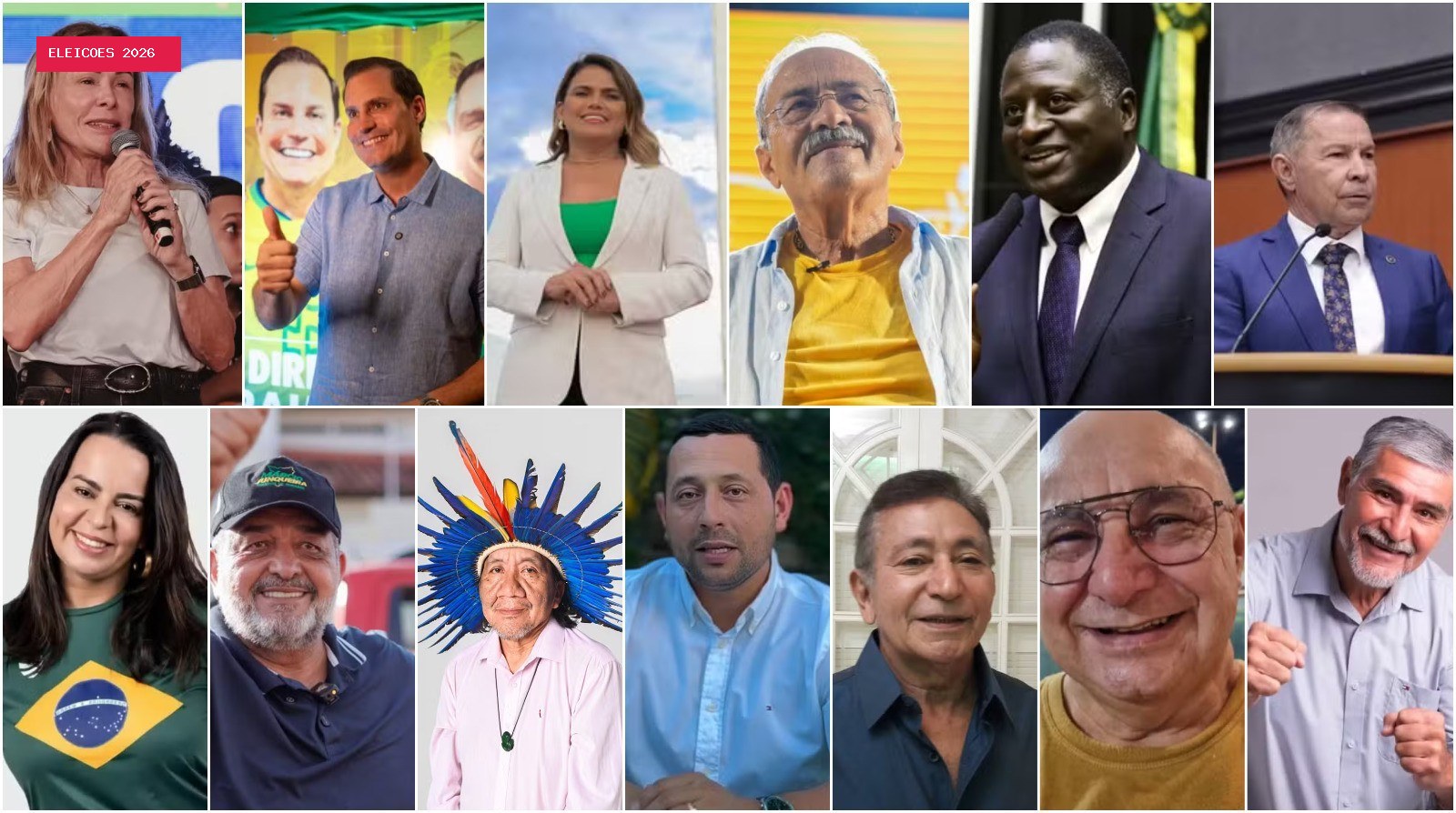 Quaest para o Senado em RR: Teresa Surita, 19%; Nicoletti, 17%; Helena, 16%; Chico, 11%
