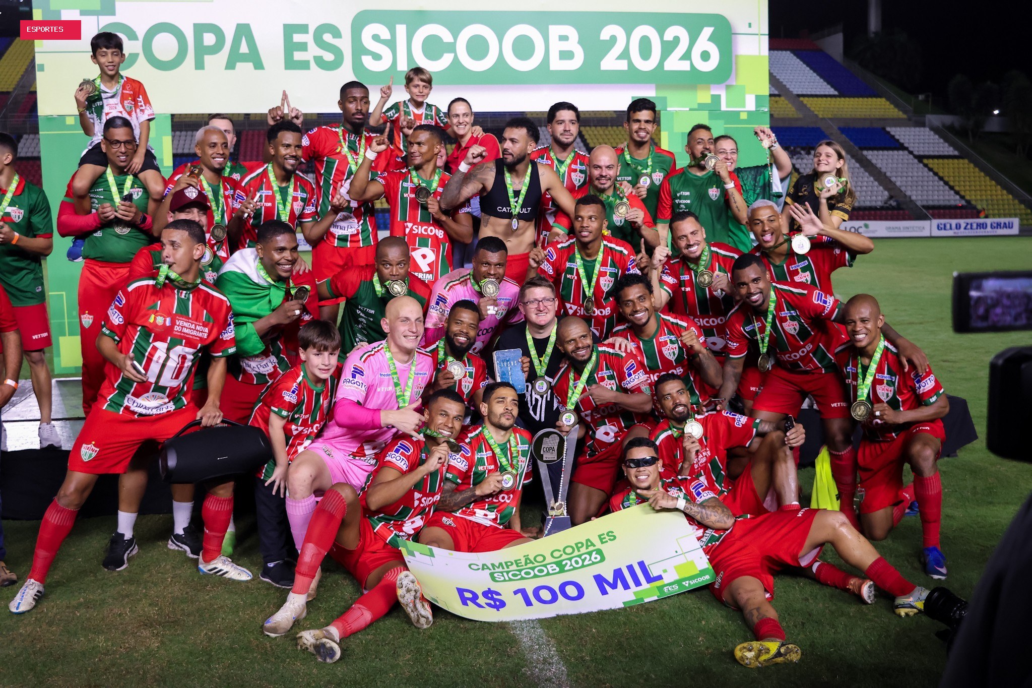Rio Branco VN vai jogar Série B do Capixaba e Brasileirão Série D no mesmo ano