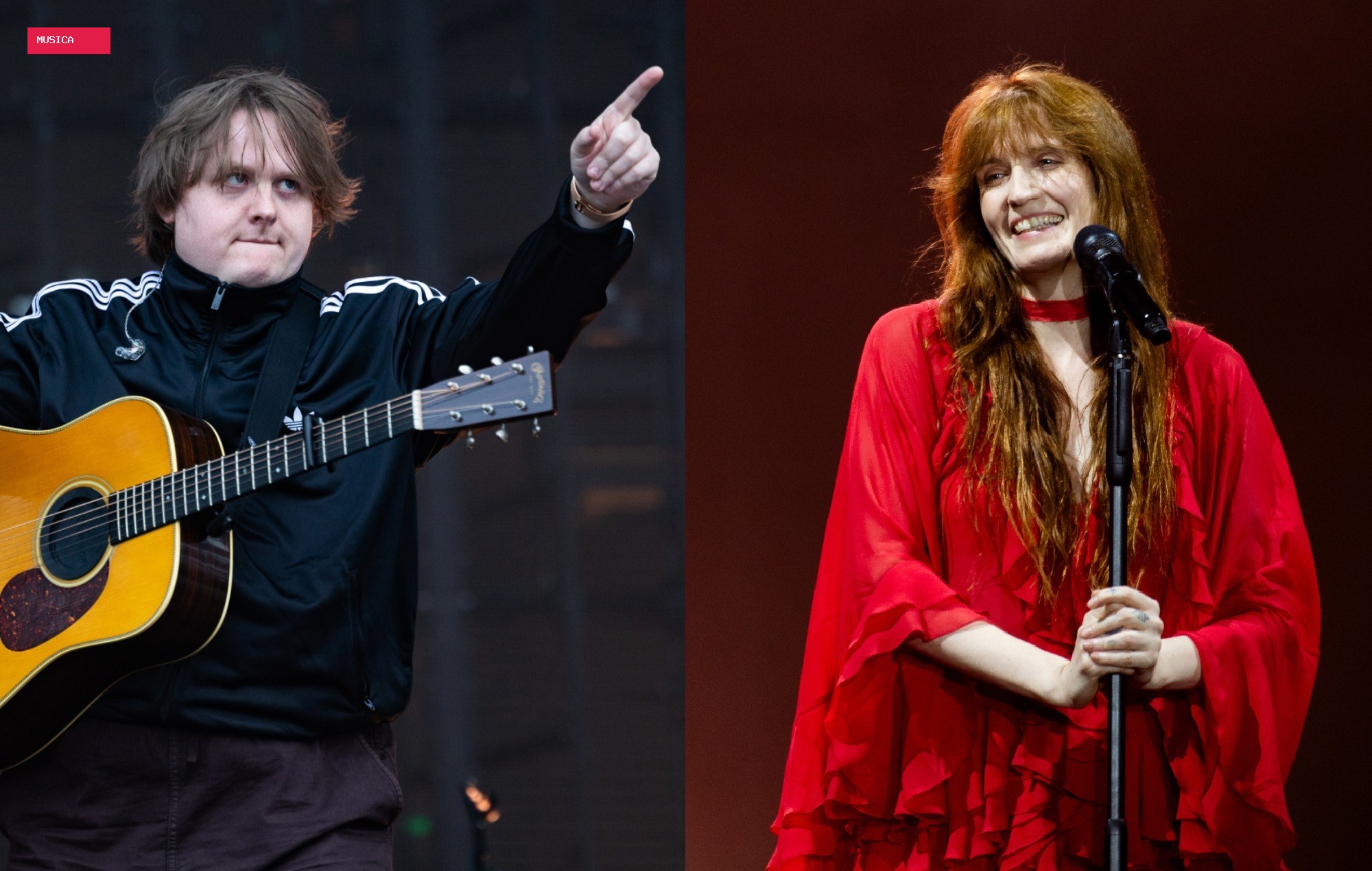 Lewis Capaldi makes self-deprecating nod to Florence + The Machine lyric onstage at Sziget Festival