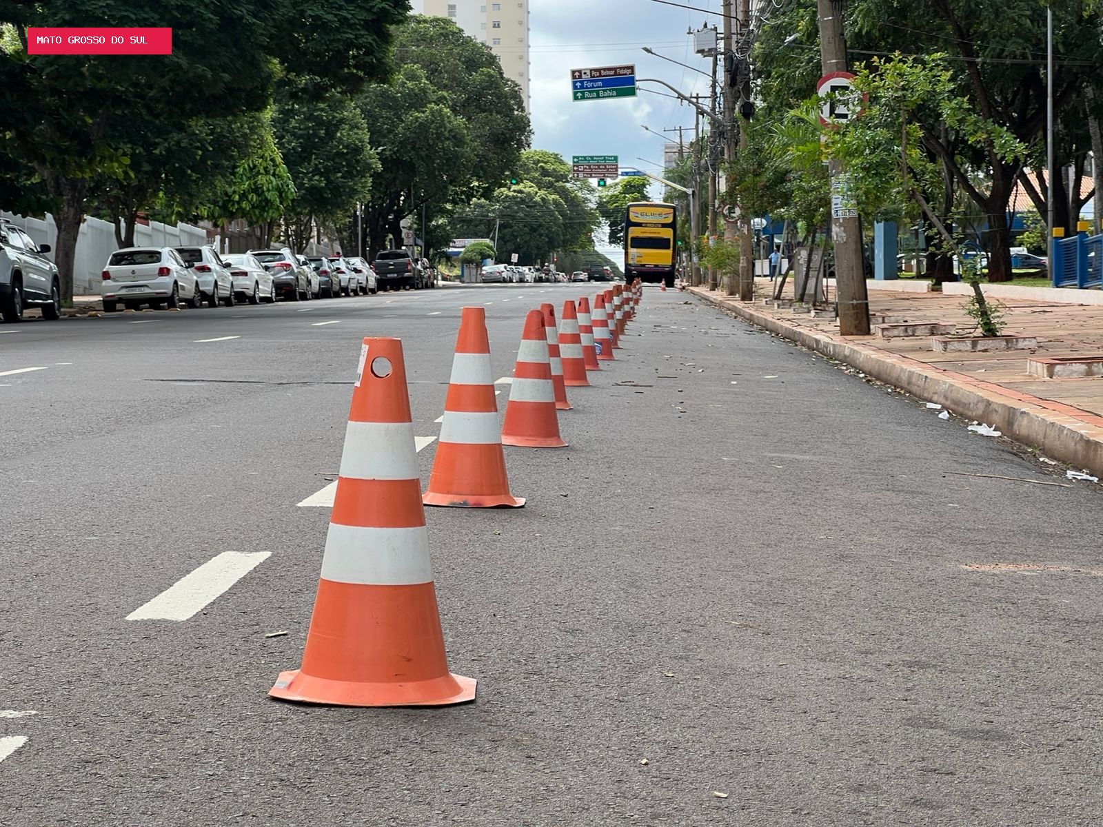Vai sair? Confira rua interditada em Campo Grande
