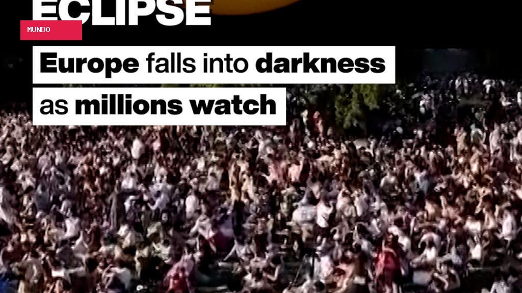 Eclipse: Europe falls into darkness as millions watch