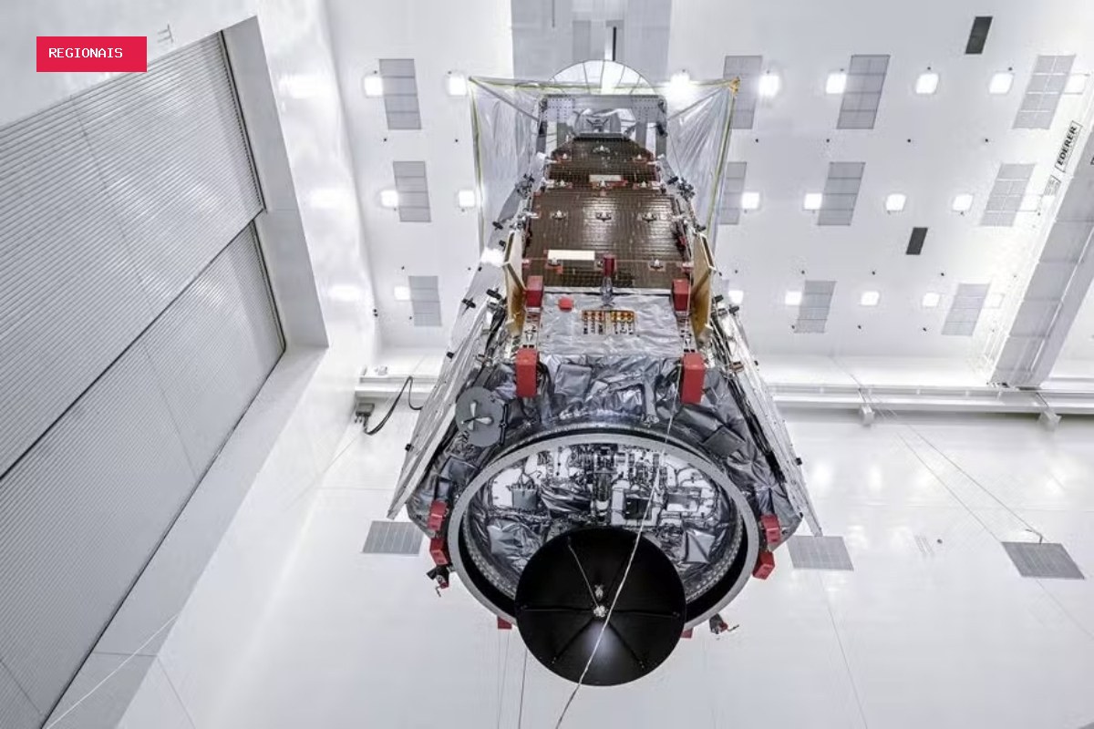 SpaceX lança telescópio da Nasa para mapear energia escura e exoplanetas