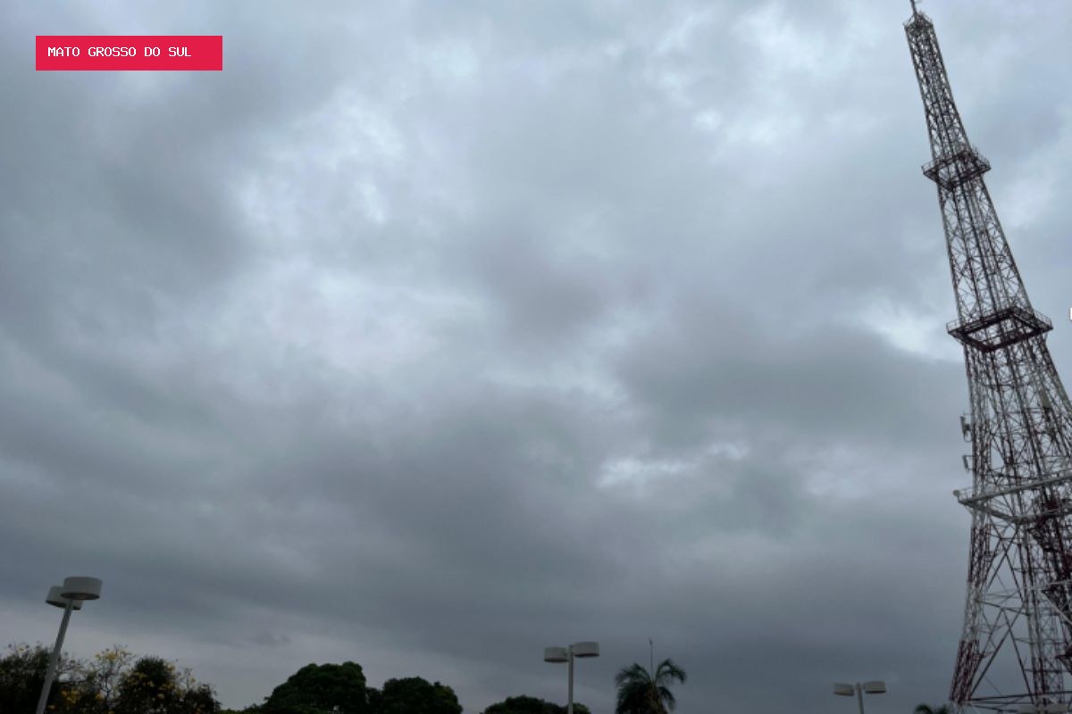 Ciclone extratropical pode causar chuva intensa, tempestades e até queda de granizo em MS