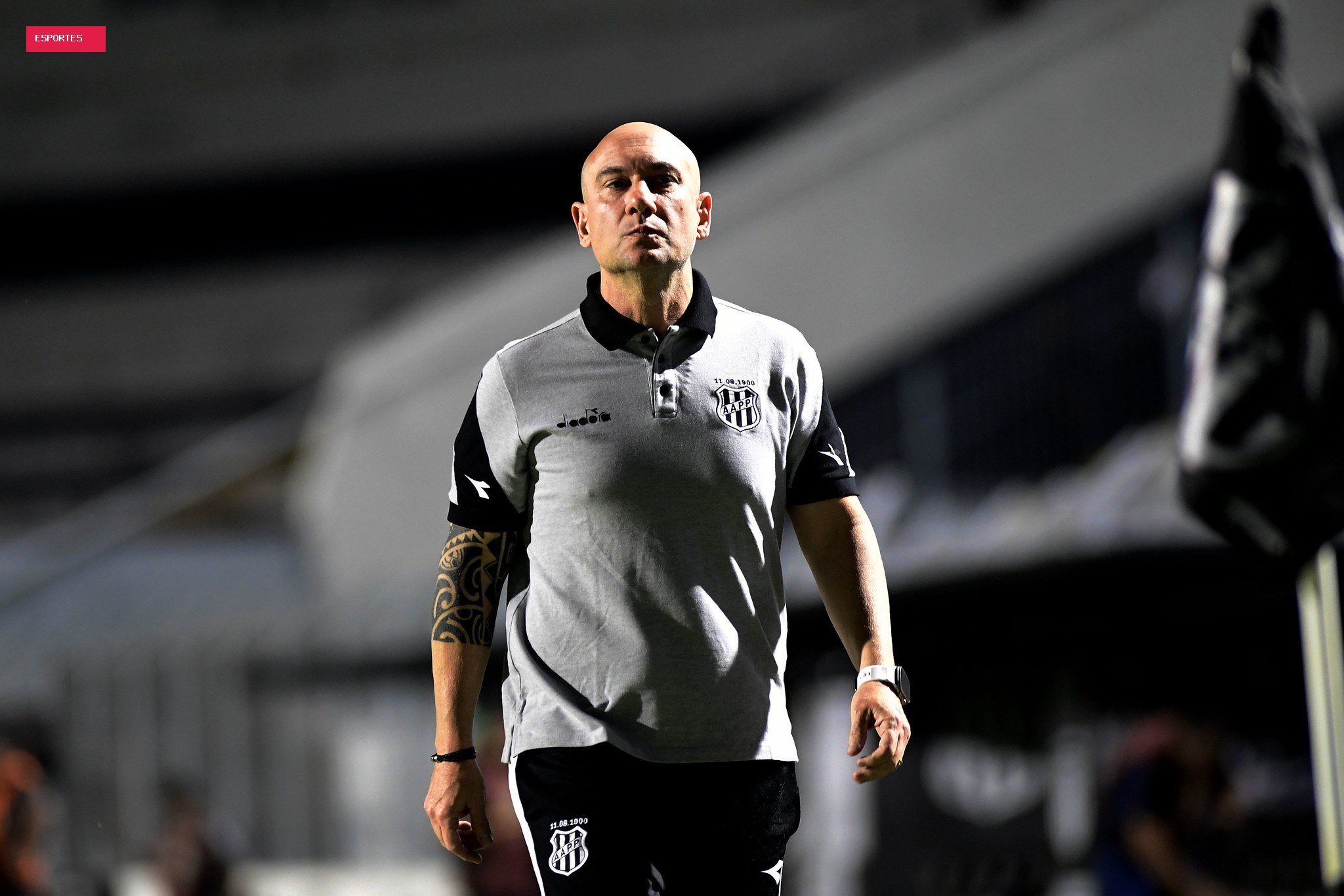 Zanardi desabafa após empate da Ponte e admite desgaste: "Parte física e mental estão esgotadas"