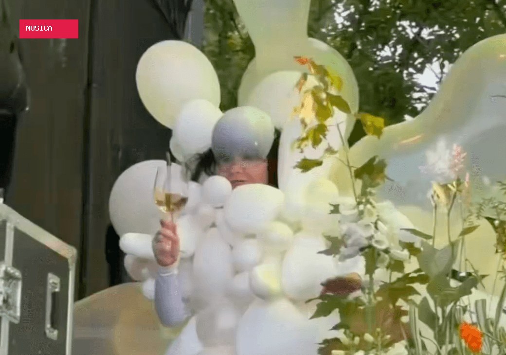 Watch Björk Throw an Eclipse Rave in a Balloon Dress
