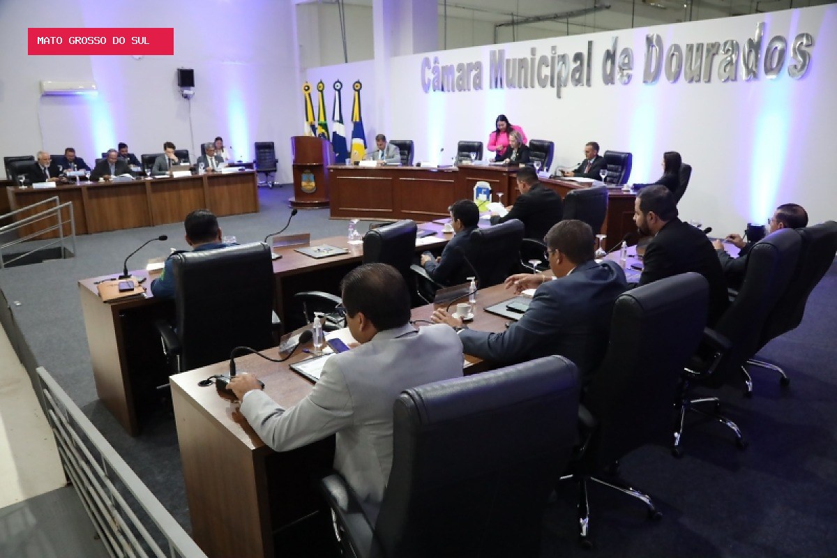 Câmara de Dourados registra furto de câmeras e outros objetos utilizados no Legislativo