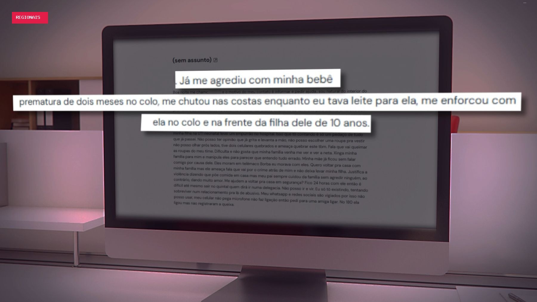 Pedido de socorro por e-mail ajuda PM a libertar mulher mantida em cárcere por mais de um ano no PR: ‘Me