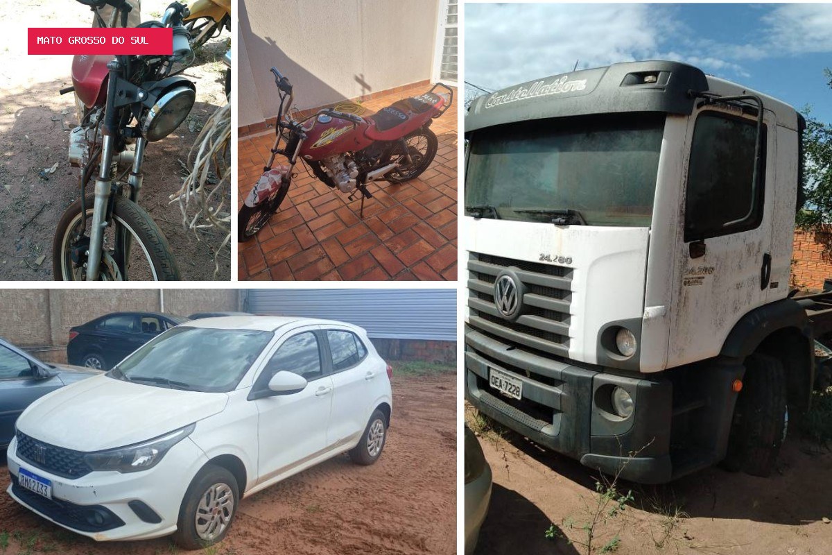 Leilão tem motos a partir de R$ 400 e carro por menos de R$ 5 mil em MS