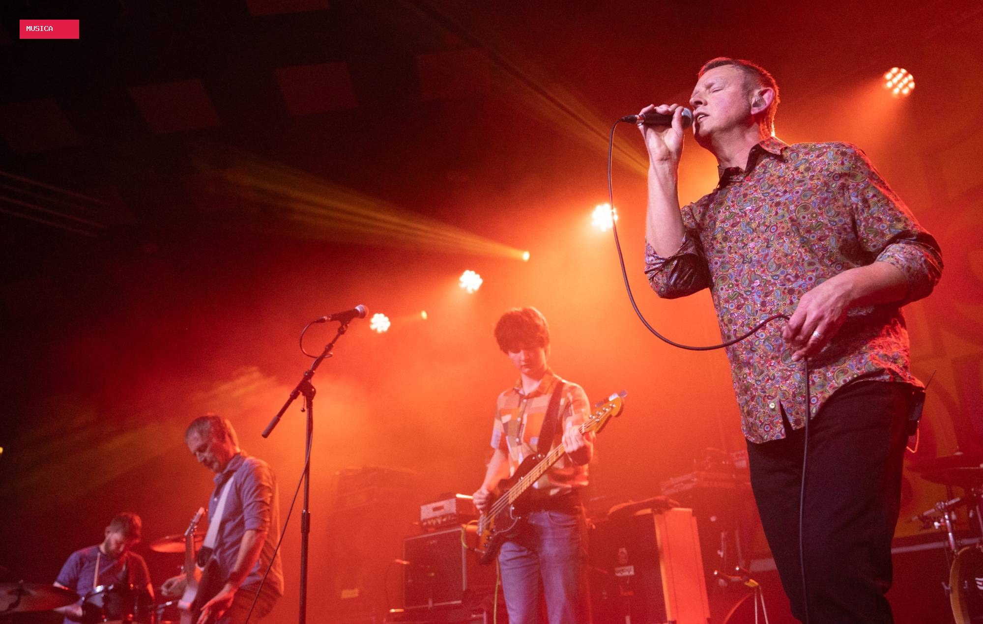 Inspiral Carpets’ tour bus involved in motorway crash that leaves two in hospital