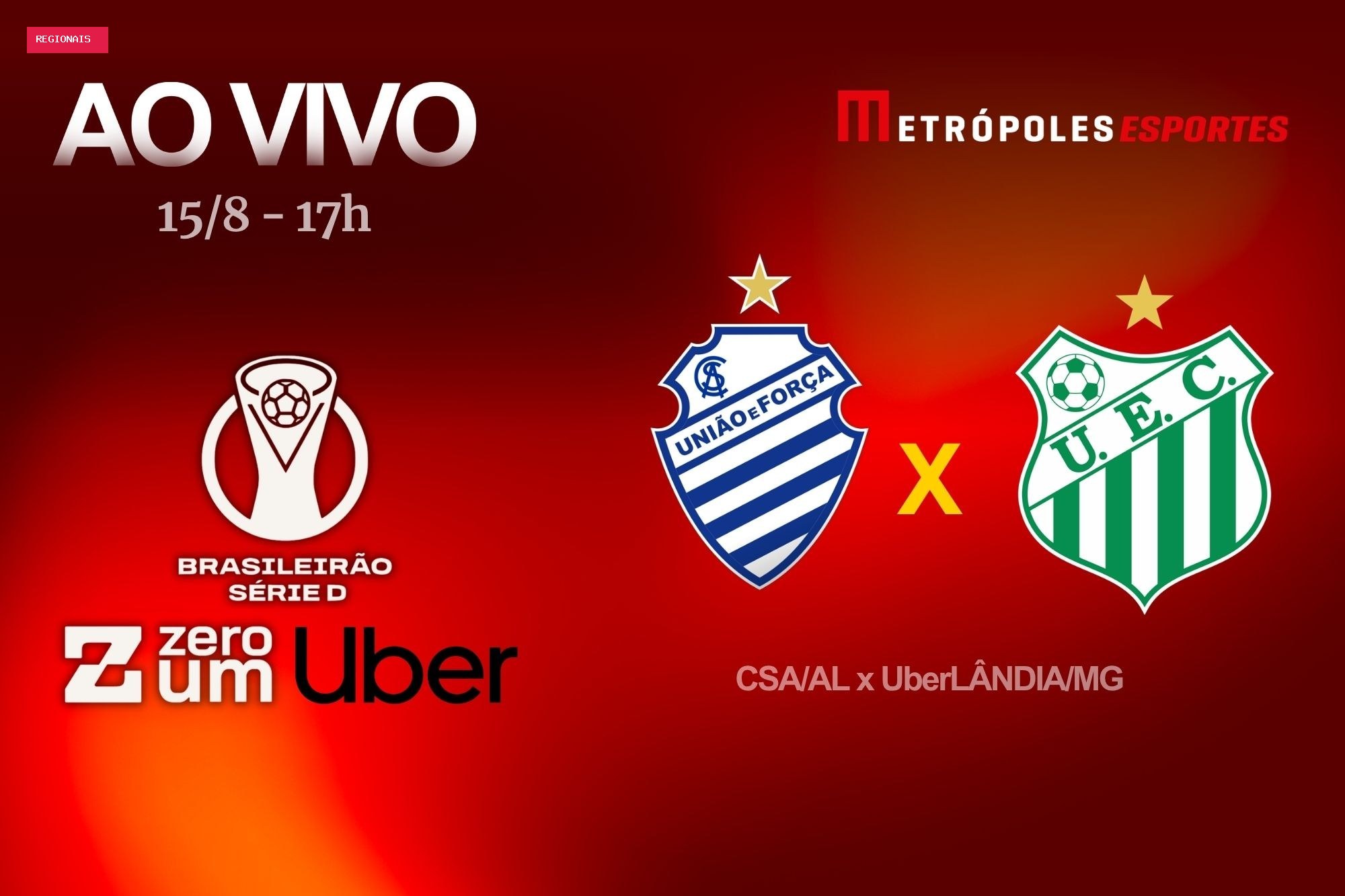 Série D ZeroUm: os melhores momentos de CSA-AL x UberLÂNDIA-MG