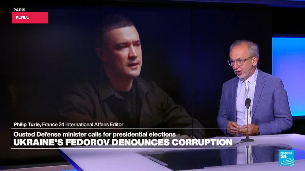 Zelensky's office probed for corruption as fired defence minister demands elections