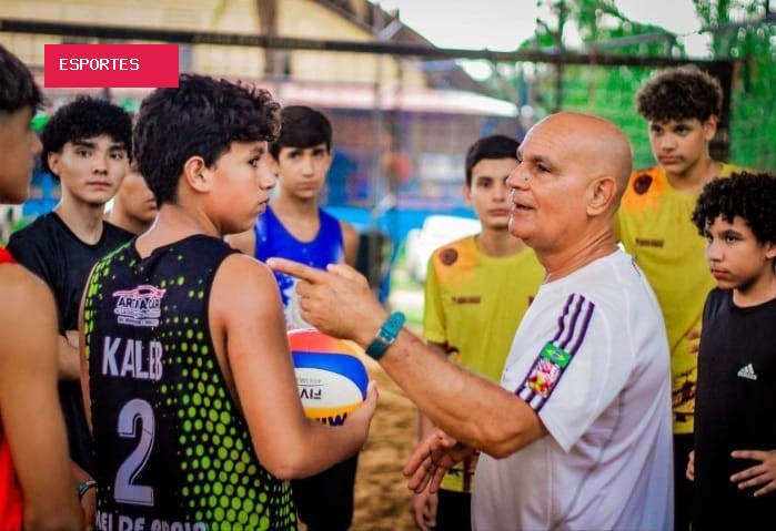 Sem pódio na Copa Nacional, técnico valoriza evolução da base do vôlei de praia do Acre