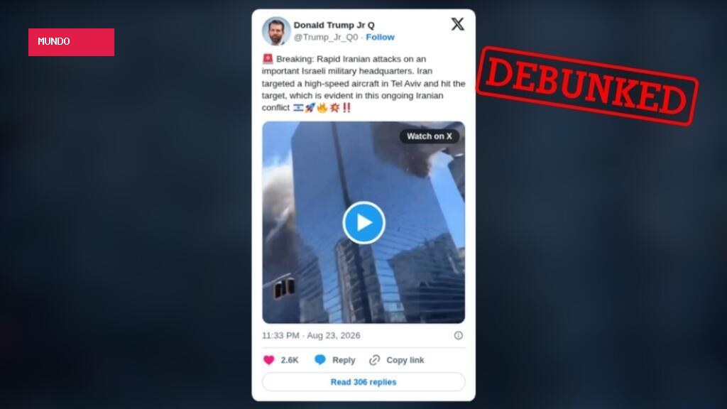There is no proof that this video shows a plane crash in Tel Aviv