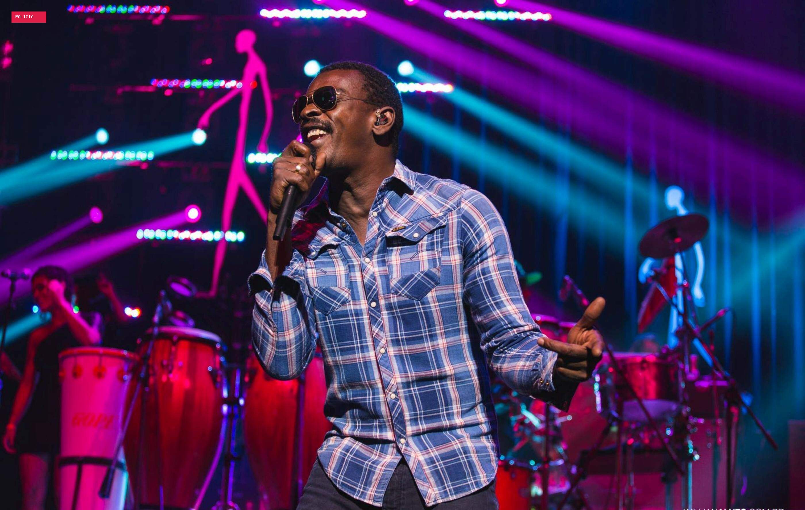 Seu Jorge canta hoje em Bonito